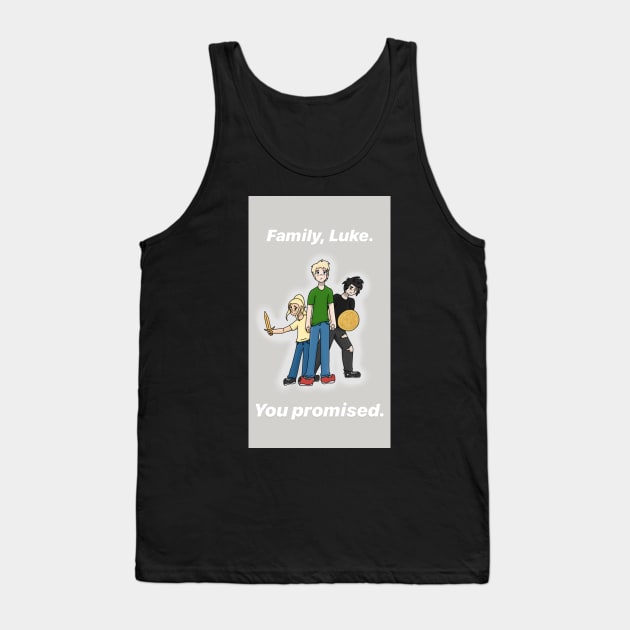 The Broken Trio Tank Top by ceolsonart